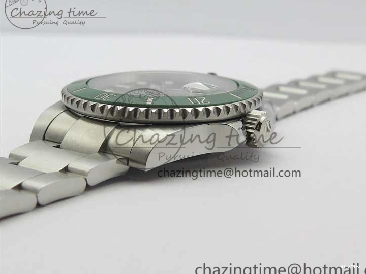 MiroTime 1228 Submariner 116610 LV Green Ceramic ZZF 904L 1:1 Best Edition on SS Bracelet SA3135 V SportInspired 3179